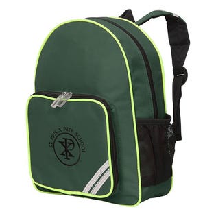St Pius X (P) Infant Green Hse Backpack-BO