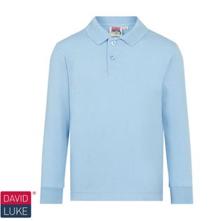 David Luke DL454 Long Sleeve Polo Shirt-SK
