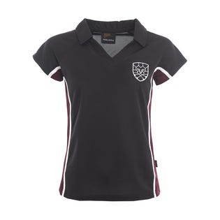 HGHS Girls PE Polo Shirt-BKMA