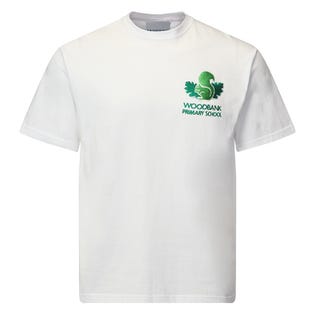 Woodbank Primary T Shirt-WH