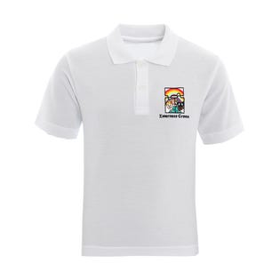 Emersons Green White Polo Shirt-WH