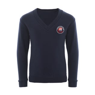 Barton Clough Yr 6 V Neck Sweatshirt-NA