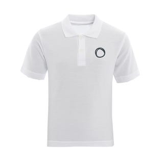Oasis Academy Bank Leaze Polo Shirt-WH