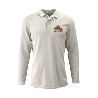 King Edwards B/Ham L/S Cricket Shirt-CR