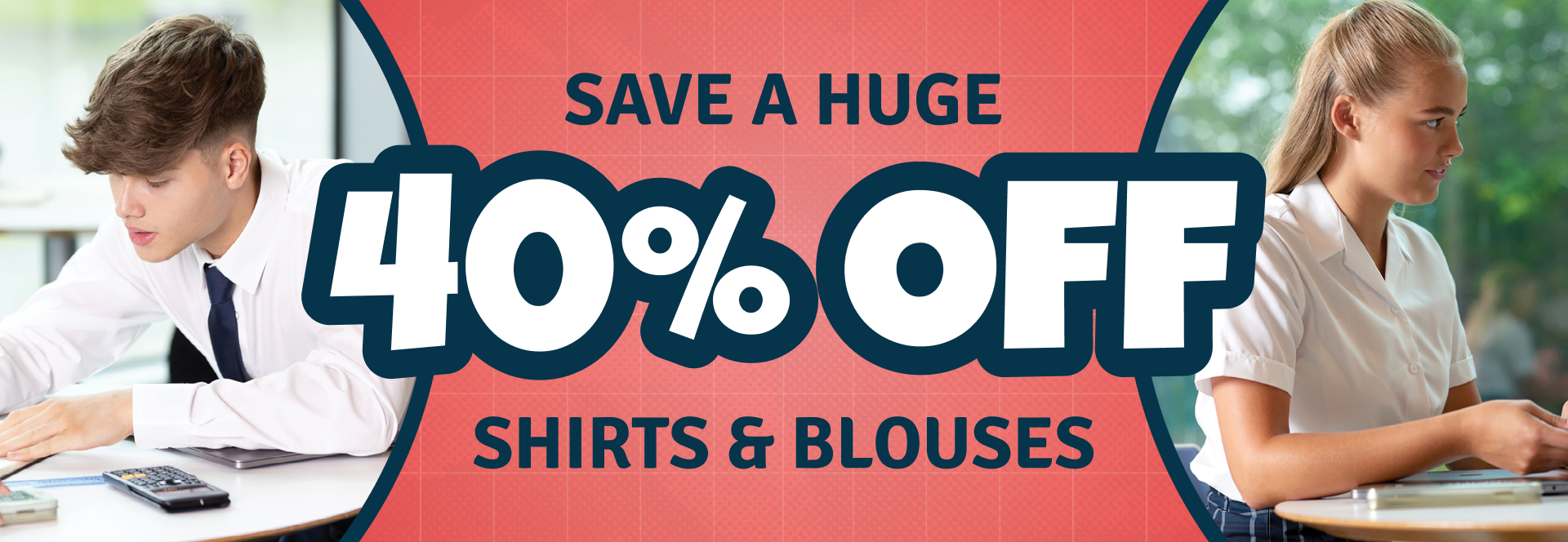 Big summer savings! Get 20% off summer uniform essentials