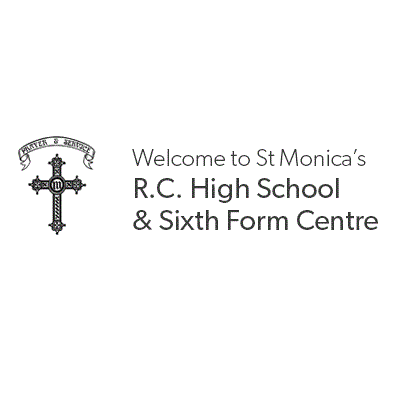 St Monica's RC High School Logo