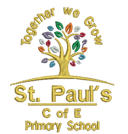 St Paul's CofE Primary School Logo