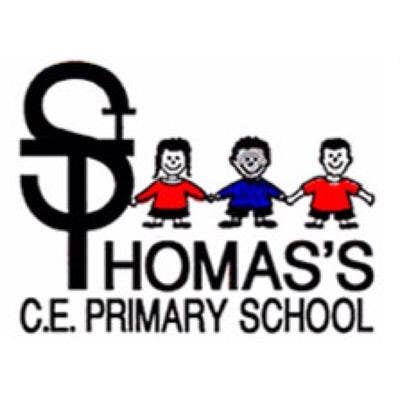 St. Thomas' CE Primary School Bury Logo