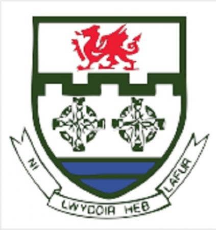 Ysgol Maes Garmon school logo