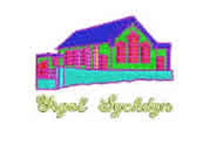 Ysgol Sychdyn school logo