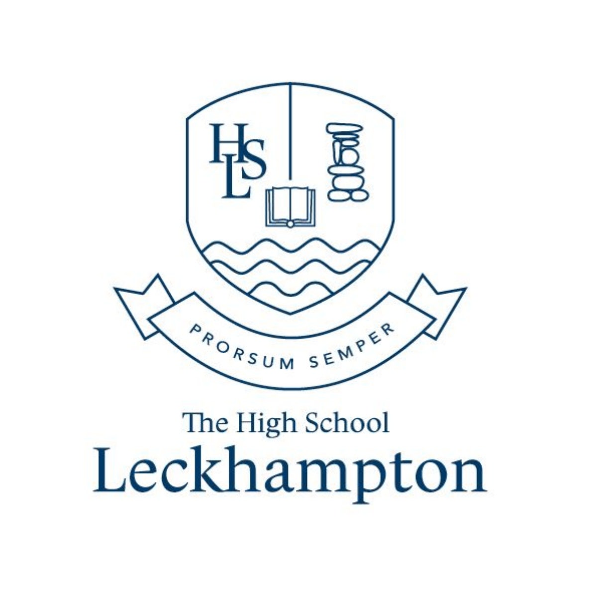 The High School Leckhampton school logo