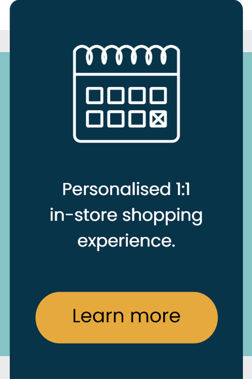 personalised 1:1 in-store shopping experience